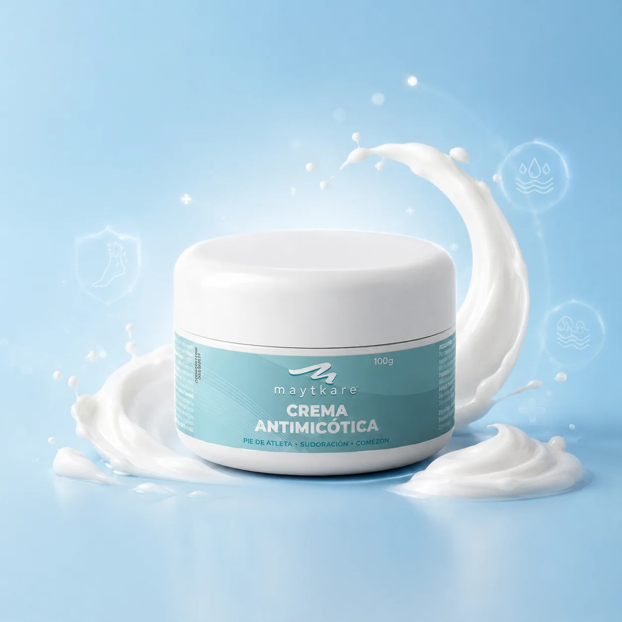 Crema Antimicótica Maytkare para Pie de Atleta