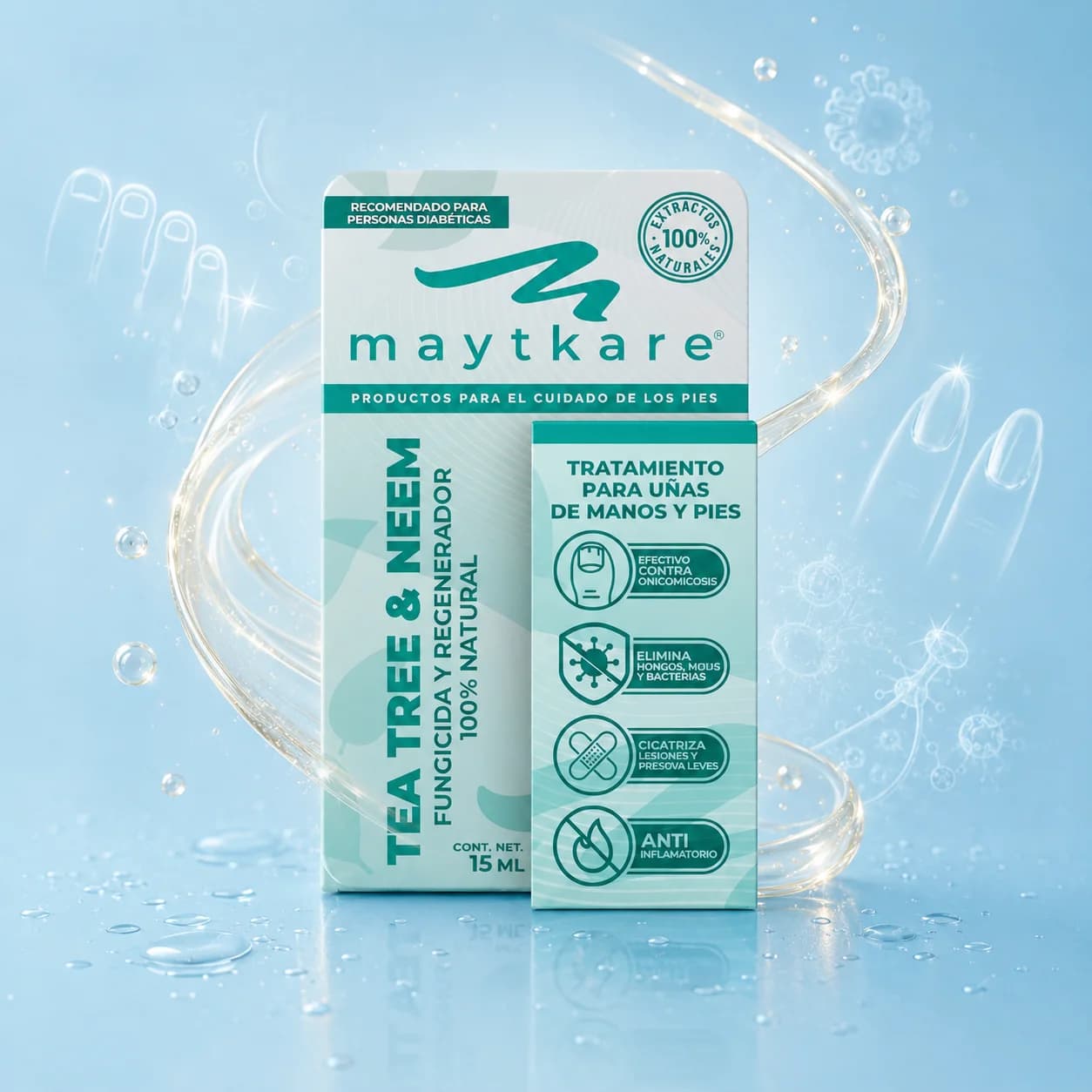 Fungicida para Uñas Maytkare 15 ml
